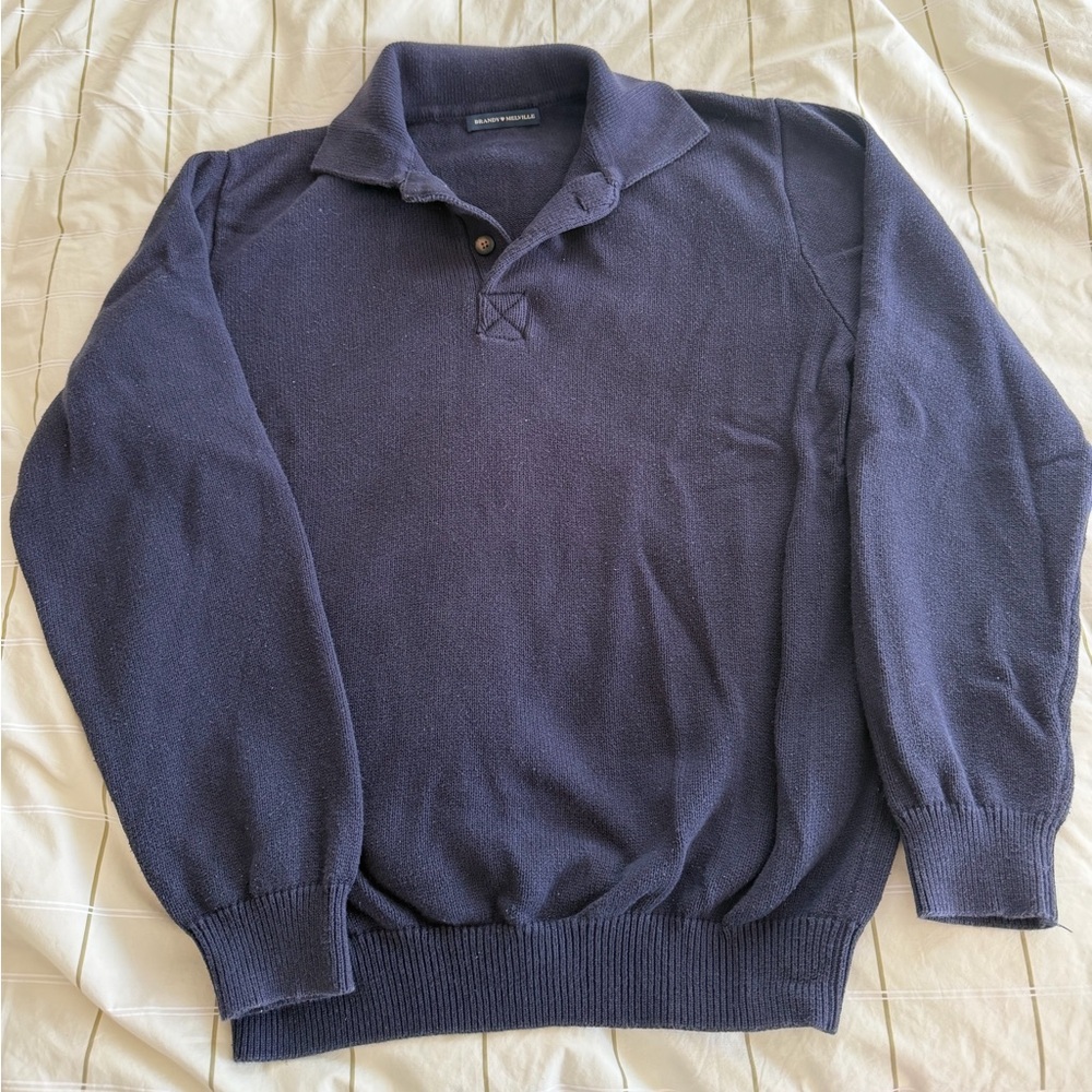 Brandy Melville Collared pull over